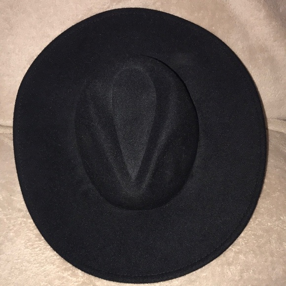 Forever 21 black S/M 55cm cowboy 🤠 hat 💕 damaged - Picture 1 of 7